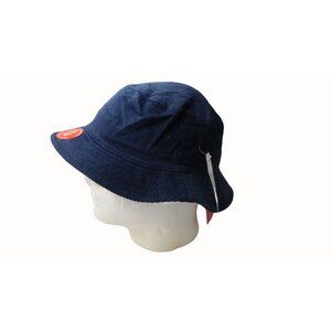 American Needle Bucket Hat Navy Blue Corduroy New MSRP Size S/M